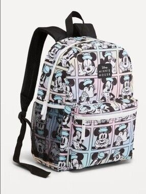 Old Navy Minnie Mouse Canvas Backpack For Kids NWT